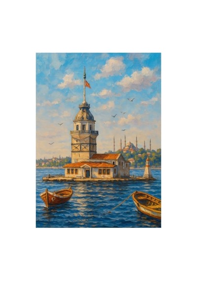 1000 Parça - Maıden S Tower Serenıty Kız Kulesi Sakinliği