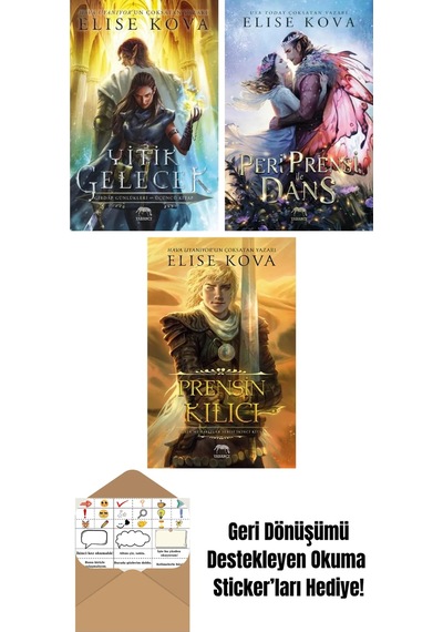 Yitik Gelecek + Peri Prensi İle Dans + Prensin Kılıcı Altın Muhafızlar Serisi 2 Ciltli