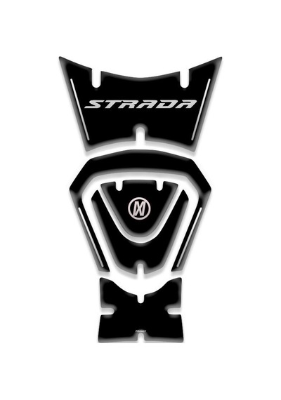 Mondıal Strada Uyumlu Tank Pad Set Kırmızı Siyah Diğer