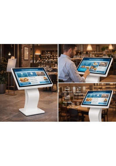 65 Touchscreen Desk Kiosk V2