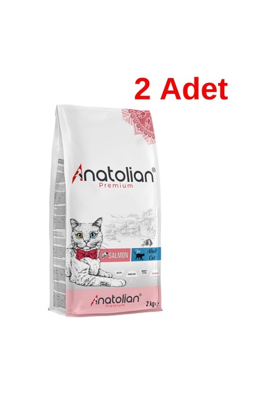 Anatolian Premium Somonlu Yetişkin Kedi Maması 2 x 2 KG