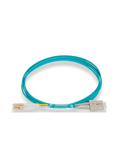 2M Lc-Sc Duplex Om4 Multimode Lszh 2.0Mm Fiber Optik Patch Kablo
