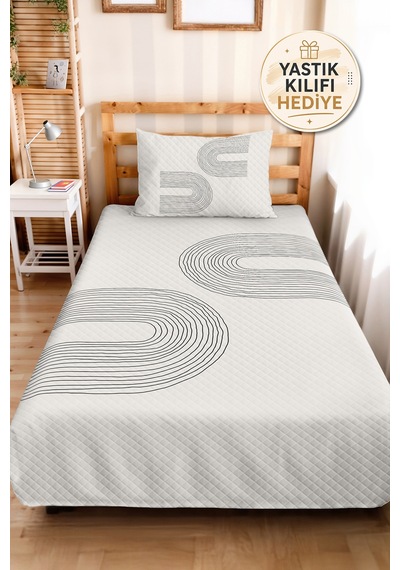 Geometrik Beyaz Genç Odası Tek Kişilik Pike Takımı - Modern Siyah 160x220 Cm Kapitone Yatak Örtüsü Kremamsı Kâğıt Sırları Geometrik Beyaz Genç Odası Tek Kişilik Pike Takımı - Modern Siyah 160x220 Cm Kapitone Yatak Örtüsü Kremamsı Kâğıt Sırları