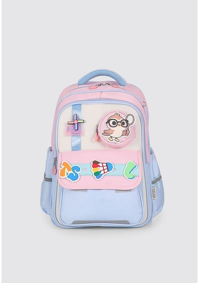 Ççs Kids Premium Okul Çanta Seti 3'lü İlkokul Ortaokul Sırt Çantası Termal Beslenme Çantası Kalemlik Pembe 51979