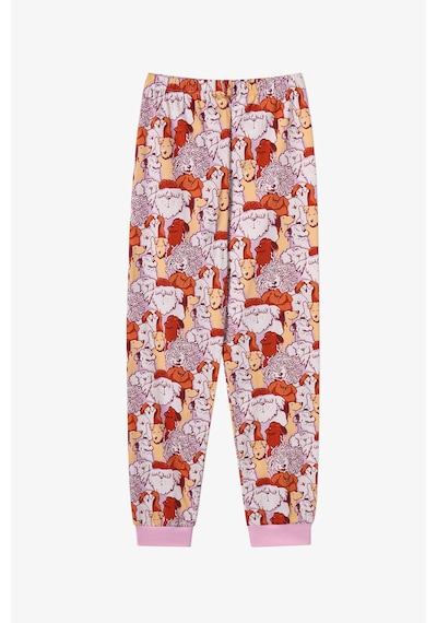 Penti Kız Çocuk Pembe Fur-ever Friends Pamuklu Uzun Kollu 2li Pijama Takımı