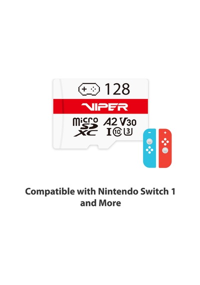 Patriot 128gb Viper Gaming Series V30 A2 Micro Sd Hafıza Kartı Abab74ptr0005