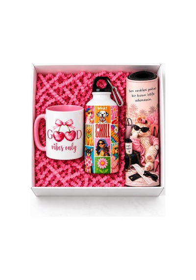 İşe Başlama Hediye Seti Mousepad, Kupa Bardak Ve Su Matarası 3'lü Hediye Paketi