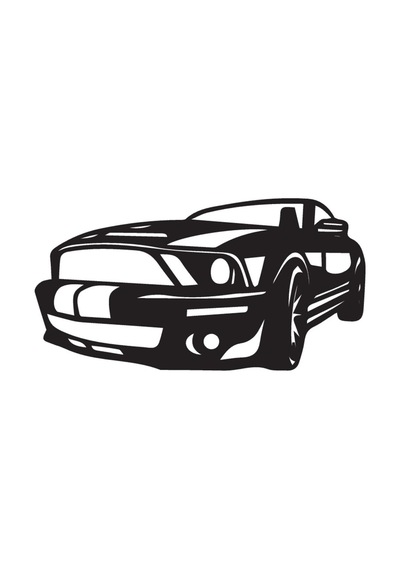 Klasik Arabalar Oto Motor Laptop Duvar Folyo Sticker Tip 11 15x7 Cm
