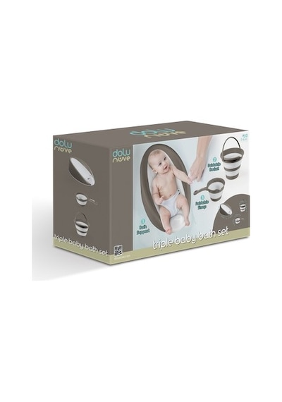 Ergonomik Tasarımlı Banyo Seti, 6-9 Ay İçin