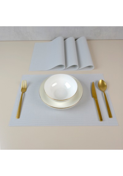 Maxstyle Harmony Shark 4 Parça Amerikan Servis 30x45 Cm Renkli