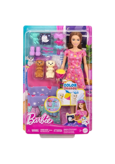 Hxn01 Barbie Ve Köpekçikleri Pijama Partisi