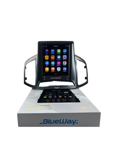 Chevrolet Captiva 2011-2017 Blueway 8-128 Tesla Tam Profesyonel Oem Multimedia 10"
