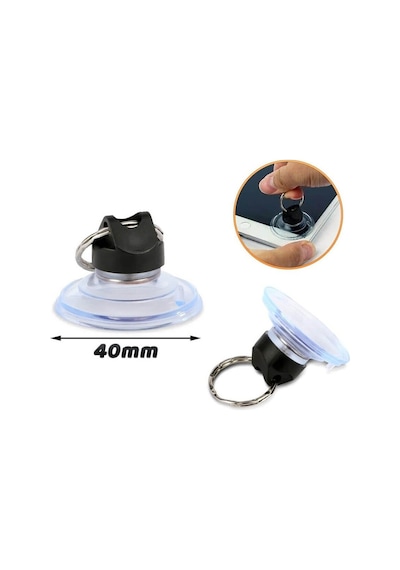 Jakemy Jm-sk01 42mm Cep Telefonu Ekran Ayırma Vantuzu - Şeffaf - 2 Adet