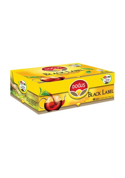 Doğuş Black Label Demlik Poşet Çay 48'li 153 G - 8 Adet Tarı