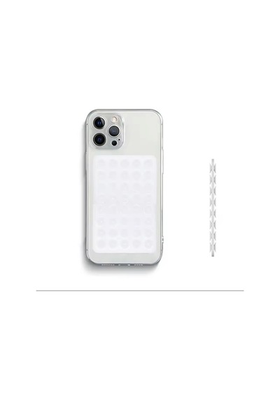 Silikon Vakumlu Telefon Tutucu, Cep Telefonu İçin Silikon Yapışkanlı, Kaymaz Vantuz Telefon Tutucu Renk
