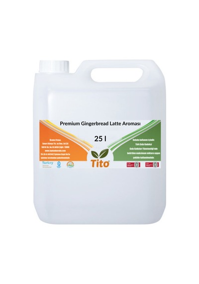 Premium Gingerbread Latte Aroması 25 Litre