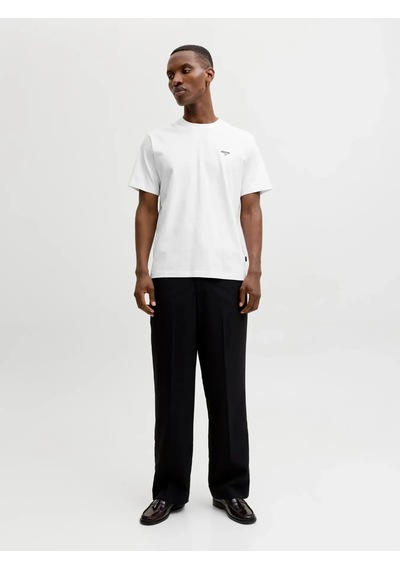Jack & Jones Jack&jones Jprblatyler Ss Tee Erkek T-shirt 12292383 Beyaz