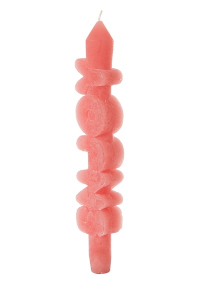 Mudo Home Enjoy Şamdan Mum Kırmızı 20 Cm Diğer