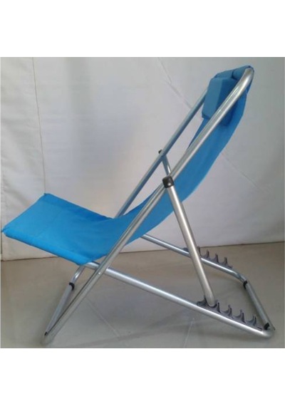 Depolife Depolife Plaj Sandalye Koltuk Şelong Katlanır Yastıklı 5 Kademeli (458038763)