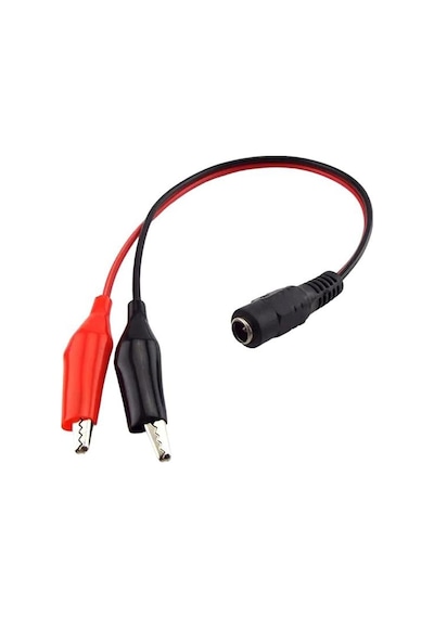 Powermaster 5.5x2.5mm Dişi To Krokodil Çevirici 25cm Kablo Pm-22974