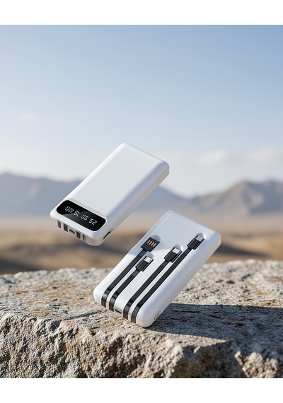 20.000mah Usb Type-c Lightning Lcd Powerbank Xucz20mahpowerbank-1 Çok Renkli