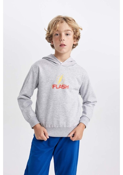 Defacto Erkek Çocuk The Flash Kapüşonlu Kalın Sweatshirt B3589A823WNGR210 Defacto Erkek Çocuk The Flash Kapüşonlu Kalın Sweatshirt B3589A823WNGR210