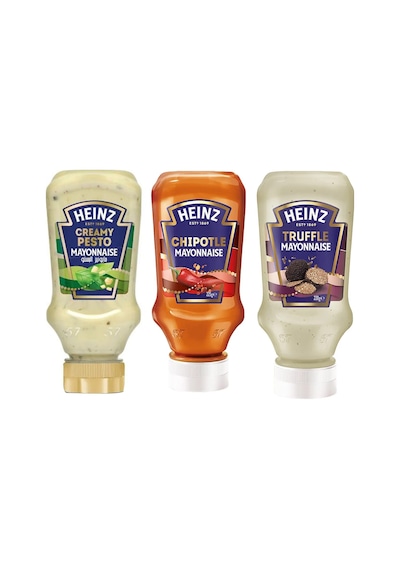 Heinz Mayonez Seti 3 Lü / Chipotle / Truffle / Creamy Pesto