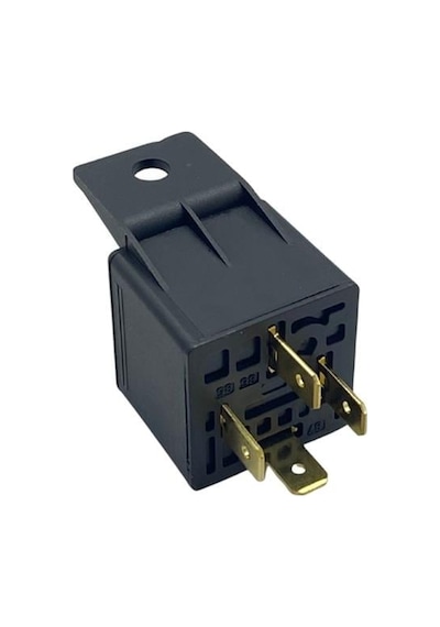 Bosch 12V 4 Uçlu 30 A Dirençli Ters Tip Ayaklı Röle