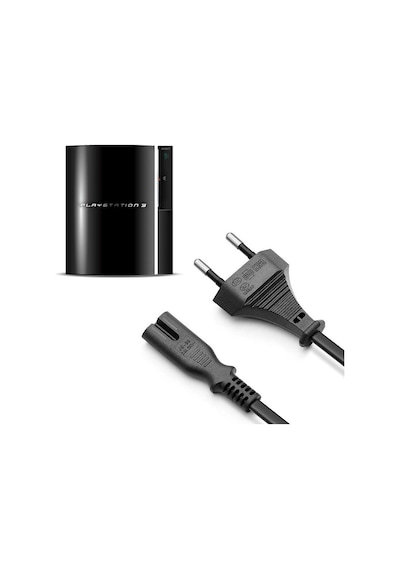 Ps3 Güç Kablosu 1.2m Playstation 3 Fat Kasa Uyumlu Ps3 Kablo Yedek Parça