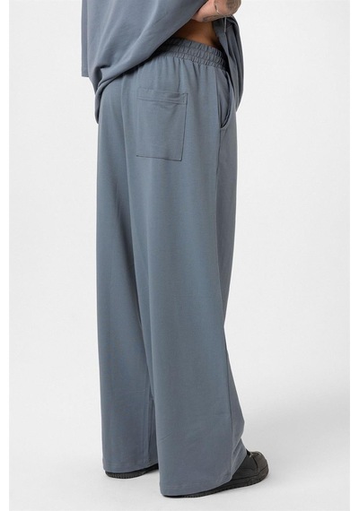 Süper Oversize Takım Füme