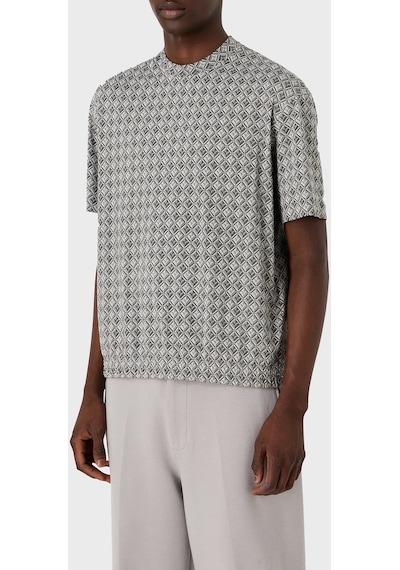 Emporio Armani Erkek T Shirt 3d1tg7 1jozz F618 Gri
