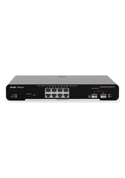 Ruıjıe Reyee Rg-nbs3100-8gt2sfp-p-v2 8 Port Gıgabıt + 2xgb Sfp Uplınk L2 Yönetilebilir Rackmount 125w Poe Swıtch Arz
