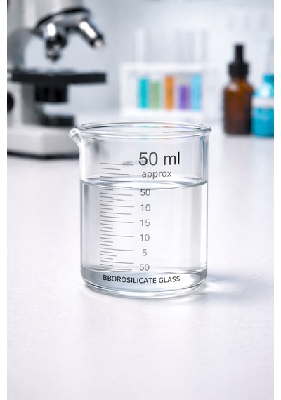Beher Cam Dereceli 50 Ml 1 Adet, 100 Ml 1 Adet, 150 Ml 1 Adet, 250 Ml 1 Adet 4 Parça Set