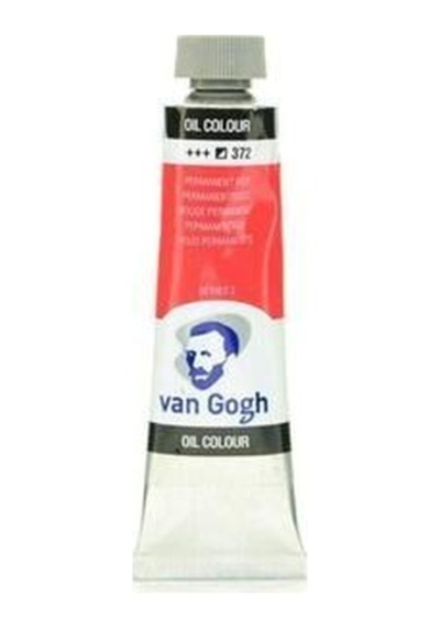Talens Van Gogh 372 Boya 40 ML Permanent Red