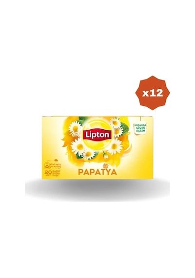 Lipton Papatya Çayı 20'li - 12 Adet
