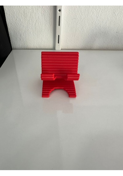 Dekoratif Telefon Stantı Kırmızı