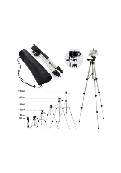 Blupple Telefon Ve Kamera Tutucu Tripot Tripod Ayak 105 Cm Telef