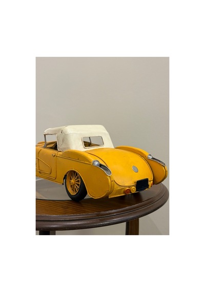 Vintage Model Metal Klasik Araba Maketi Ev Ve Ofis İçin Dekoratif Biblo
