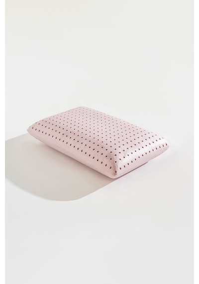 Color Terapi Hava Kanallı Mor Ortopedik Visco Yastık 60x40x15 Cm Beyaz