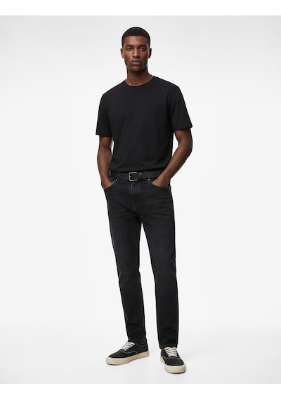 Koton Normal Bel Cepli Slim Fit Jean Pantolon- Brad Jean Siyah 6sam40177nd Siyah
