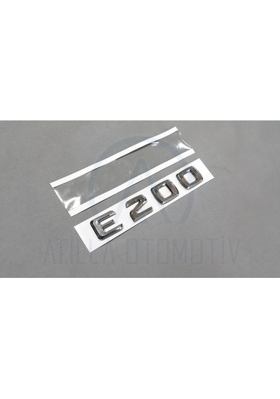 MERCEDES E SERİSİ W210 S210 1995-2003 E200 BAGAJ YAZISI KROM