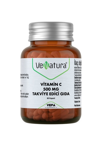 Venatura Vitamin C 500Mg 60 Kapsül