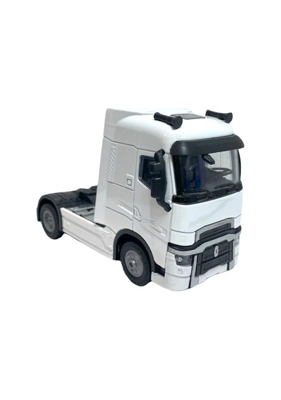 Metal Renault Tır Kafası 1 Adet Işıklı Müzikli Oyuncak 12 Cm Çok Renkli