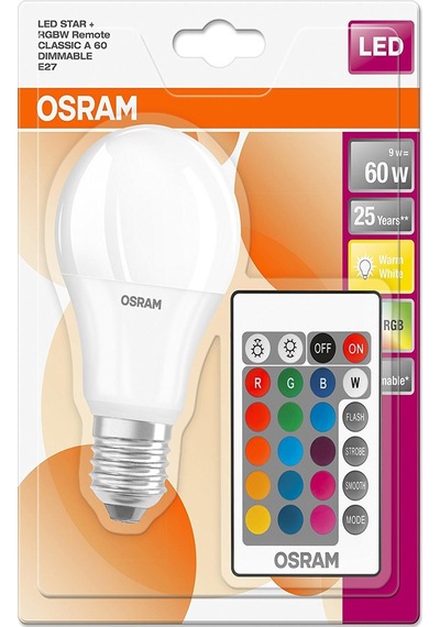 Osram 9W 60W Dim Rgb E27 Led Ampul