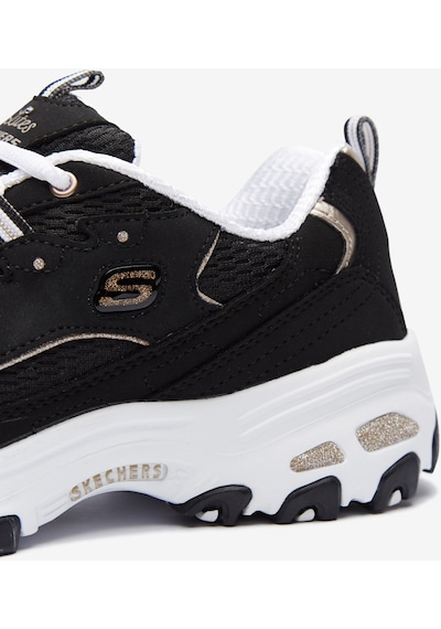 Skechers D'Lites Copper Divine Kadın Siyah Sneakers 13145 Bkrg Siyah Skechers D'Lites Copper Divine Kadın Siyah Sneakers 13145 Bkrg Siyah
