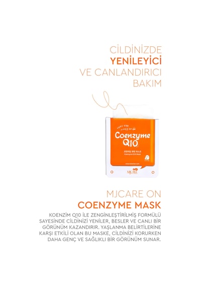 On Coenzyme Mask - Koenzim Q10 İçeren Yüz Maskesi 20'li