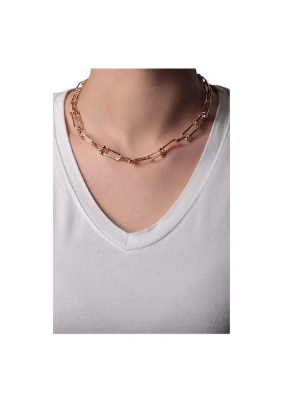 Tiffany Model Gold Kolye Çok Renkli