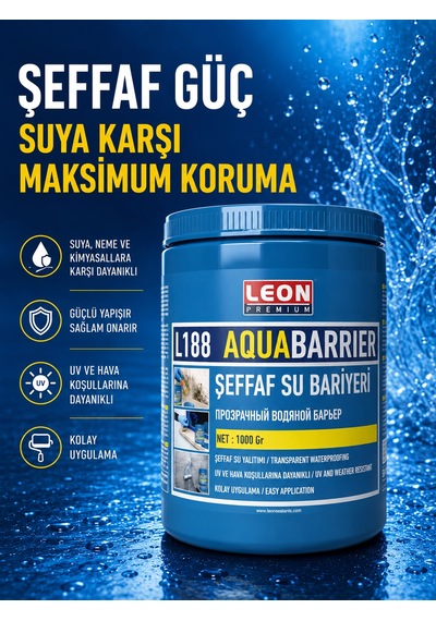Şeffaf Ve Güçlü Su Bariyeri Küf Önleyici Ve Su Yalıtımı 1 Kg