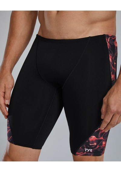 Tyr Durafast Elite Erkek Jammer Mayo - Energia Siyah - Kırmızı