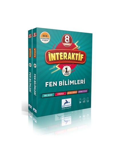 Paraf 8. Sınıf İnteraktif Fen Bilimleri Etkinlikli Soru Bankası